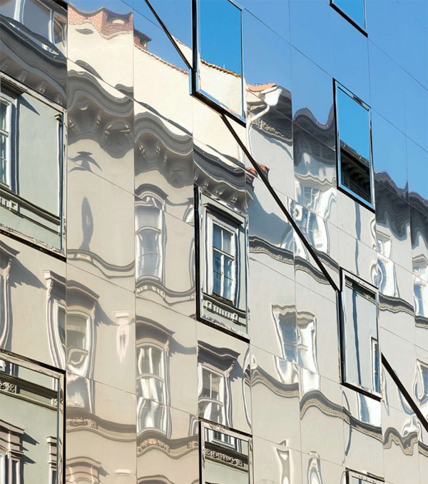 The Stadthaus Ballhausgasse or Broken Mirror house in Austria by Hope of Glory architektur