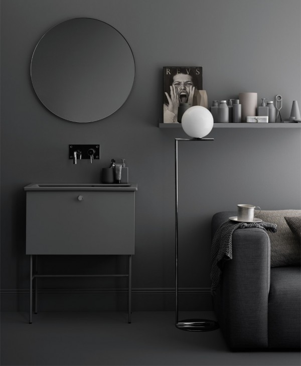 Fredrik Wallner's updated bathroom furniture collection for Swedish brand Swoon