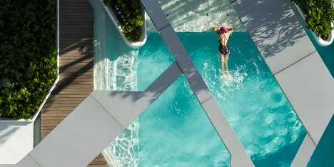 10 of the best rooftop swimming pools on Dezeen
