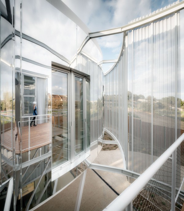 Tobogan House, a family home in Madrid, Spain by Z4Z4 AAA