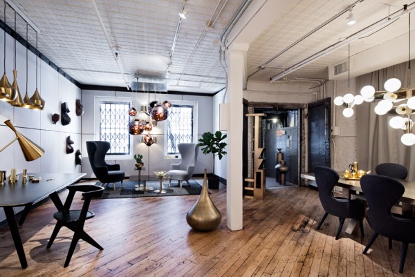 Tom Dixon's new store on Howard Street in SoHo