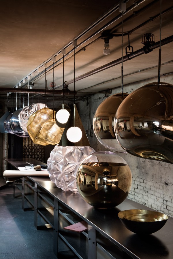 Tom Dixon's new store on Howard Street in SoHo