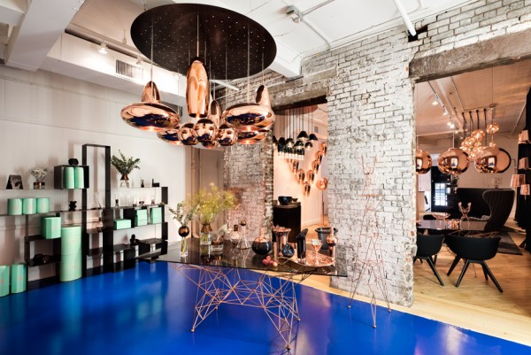 Tom Dixon's new store on Howard Street in SoHo