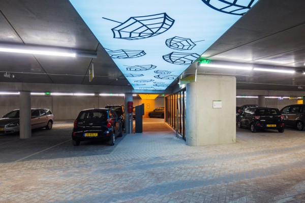 Underground Parking Garage by RoyalHaskoning DHV in Amersfoort