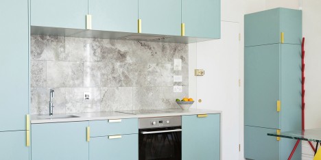 Architecture studio Nimtim renovate a Victorian terrace in London into a space saving apartment