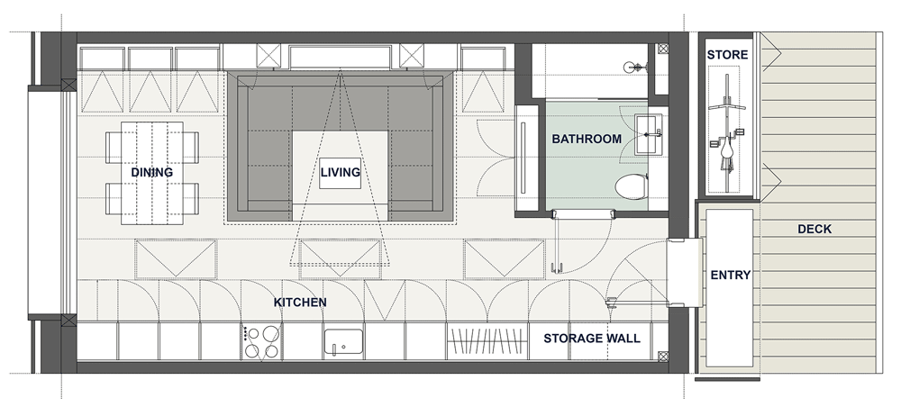 Yo Home apartments proposed for Manchester by the company behind Yo Sushi and designed by Glenn Howells Architects