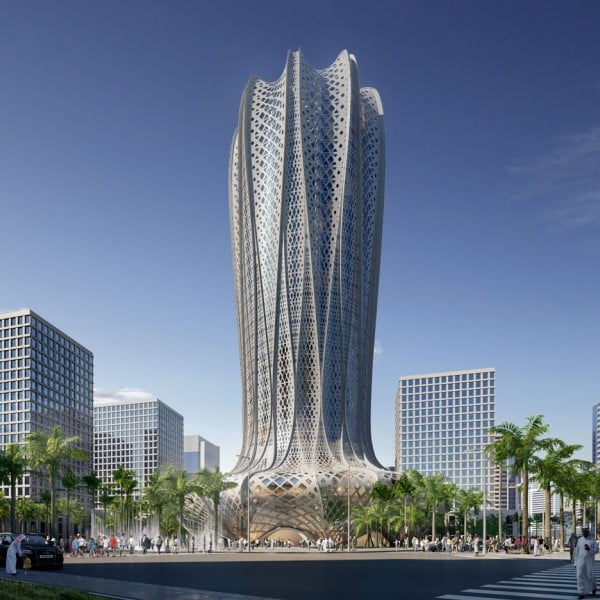Zaha Hadid Architects to build Qatari hotel that takes its cues from a desert flower