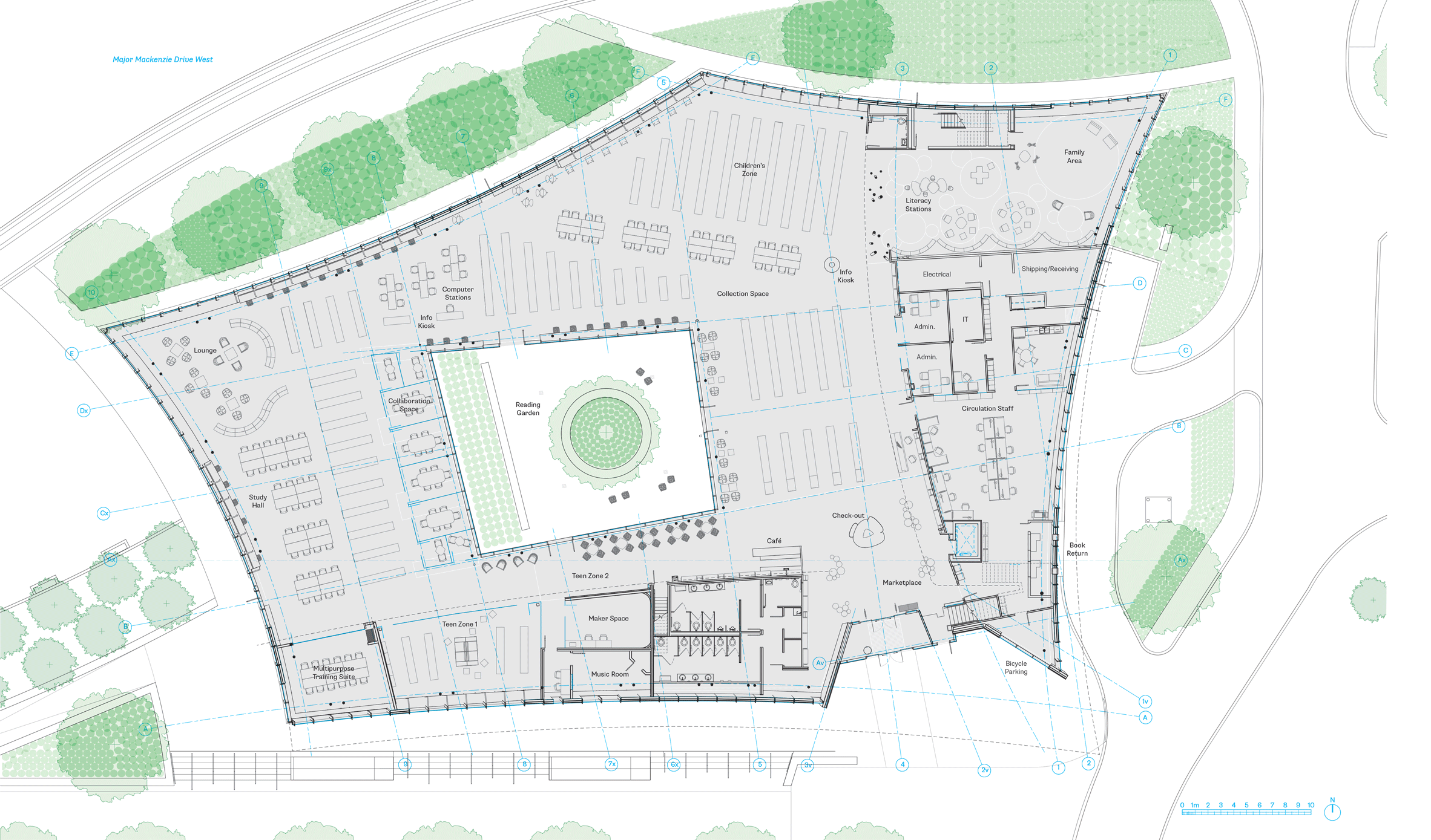 Vaughan Library by ZAS