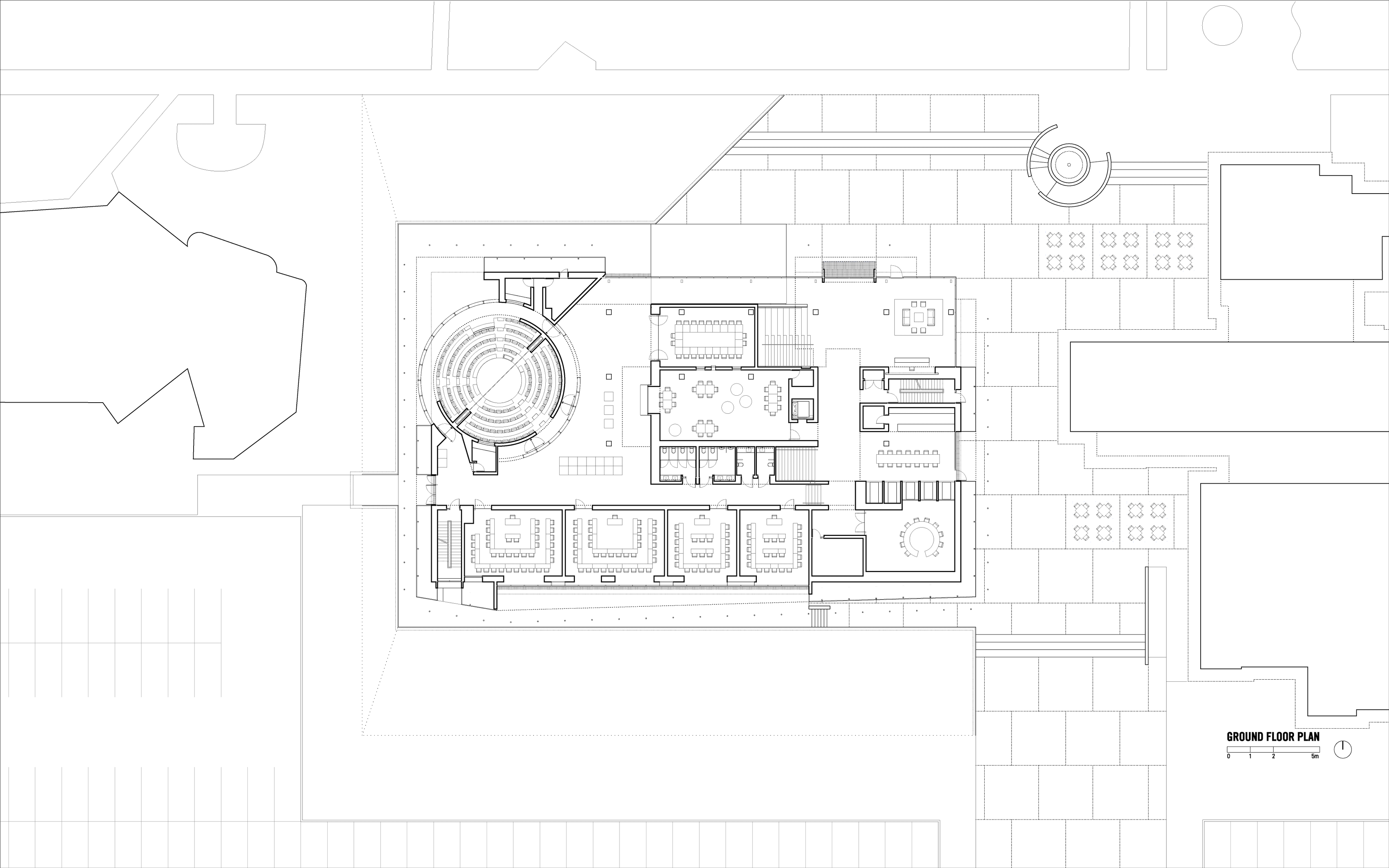 Centre for Postgraduate Studies by Studiohuerta