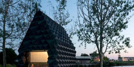 DUS Architects builds 3D-printed micro home in Amsterdam