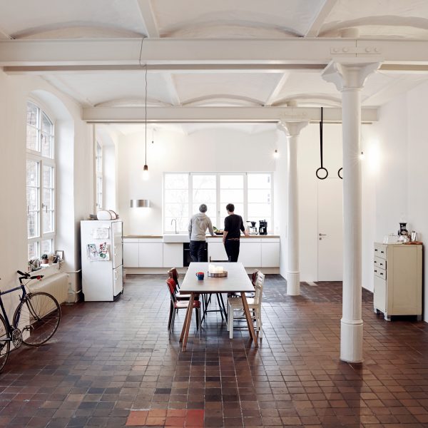 IFUB renovates shared apartment in an old chocolate factory in Berlin