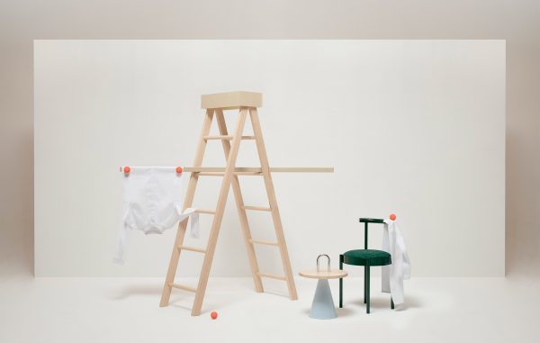 COS and Daniel Emma emphasise the classic white shirt with set of installations