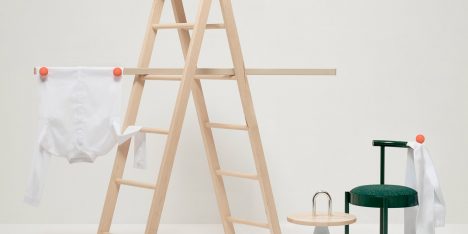 COS and Daniel Emma emphasise the classic white shirt with set of installations
