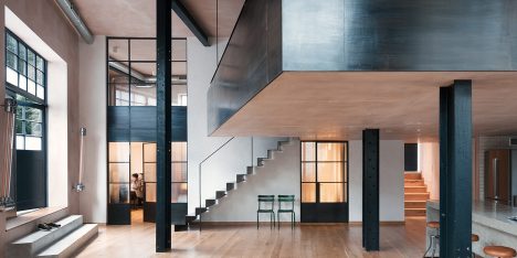 Sadie Snelson converts London warehouse into photographer's home and studio