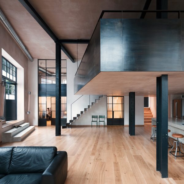 Sadie Snelson converts London warehouse into photographer's home and studio