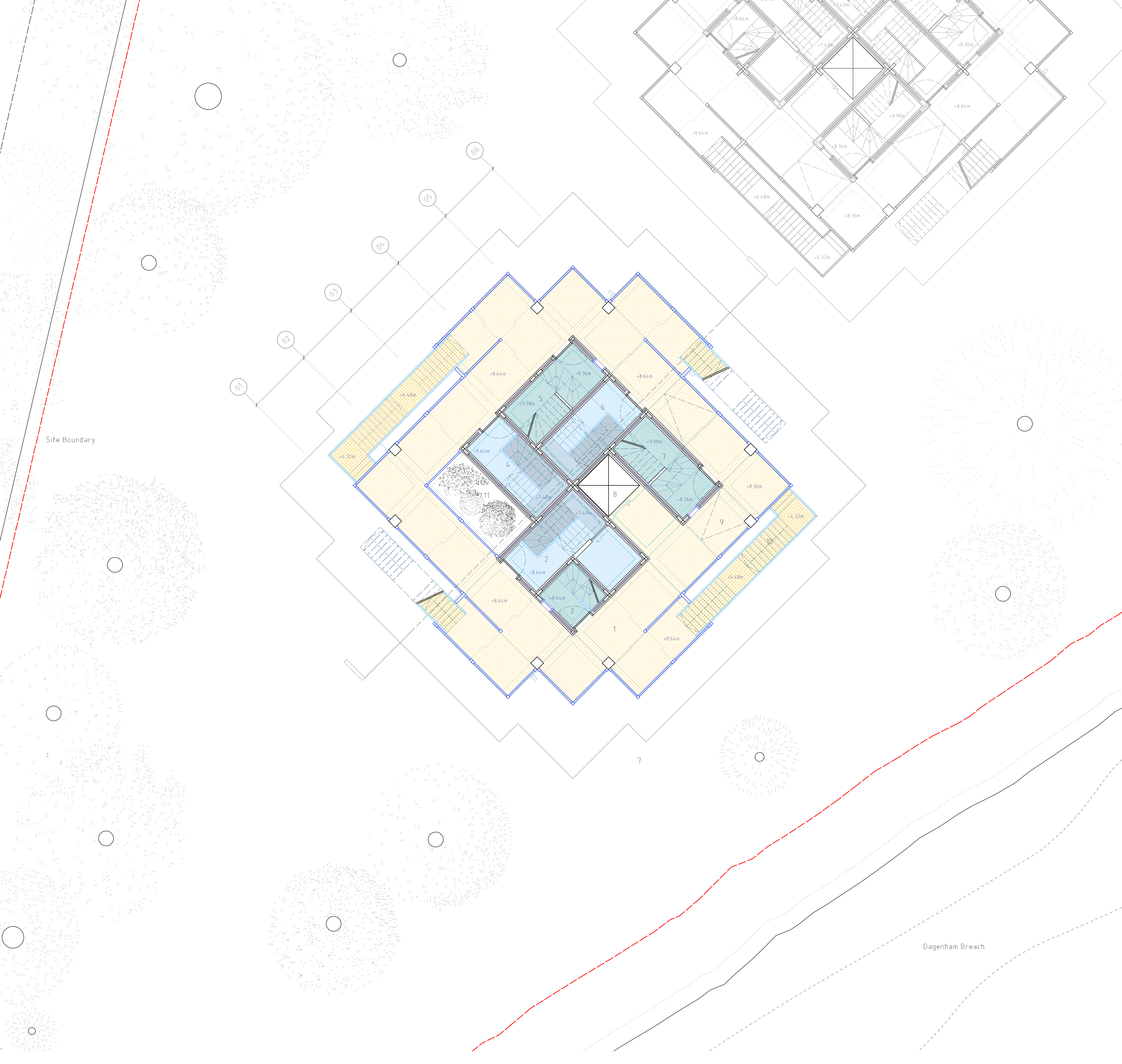 Matt Lucraft confronts London's housing crisis with "mock-tudor-cum-metabolist" building system