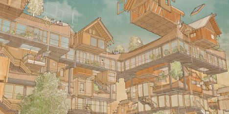 Matt Lucraft proposes solution to London’s housing crisis with “mad-cap” building system