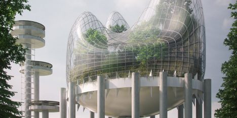 Hanging Meadows, winner of New York State Pavilion Ideas Competition