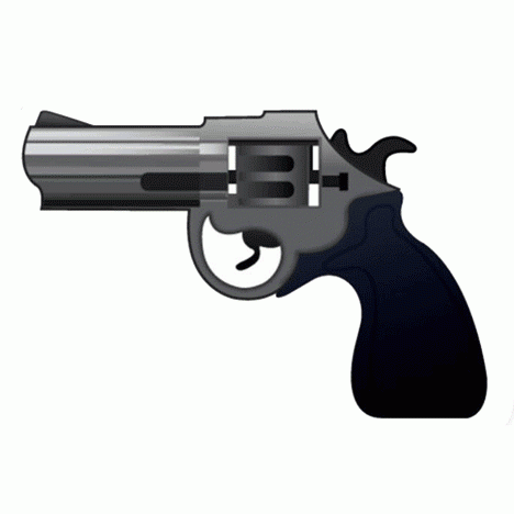 Apple swaps gun Emoji for water pistol
