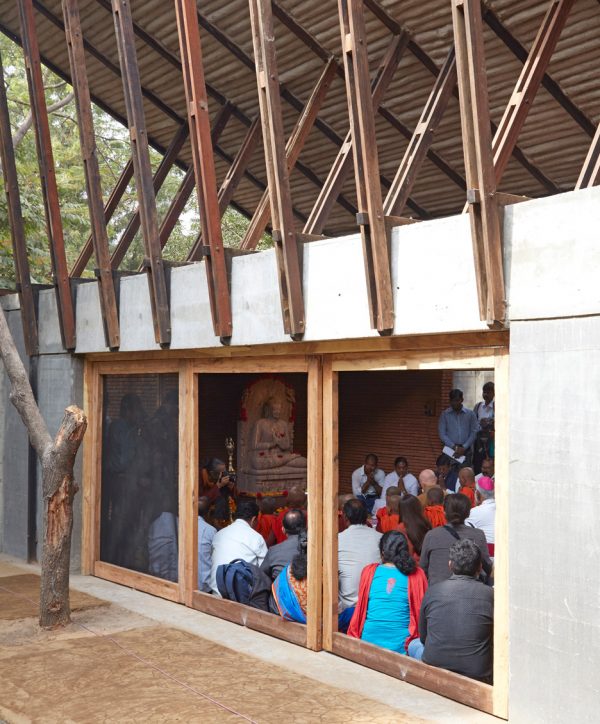 sP+a architects designed the Buddhist learning centre Jetvana