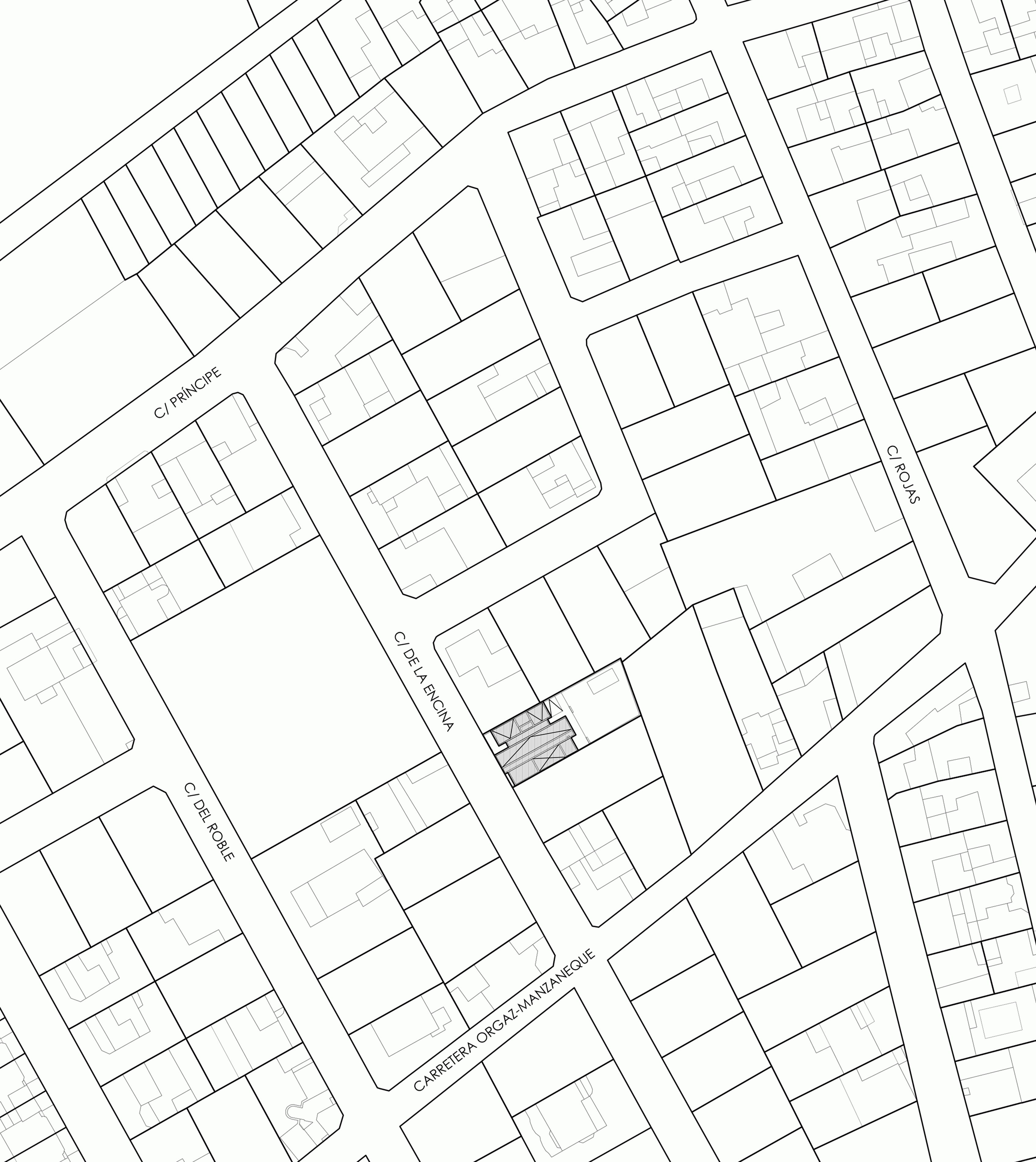 OOIIO Architecture's Casa ARM appears cut in half by a recessed entrance