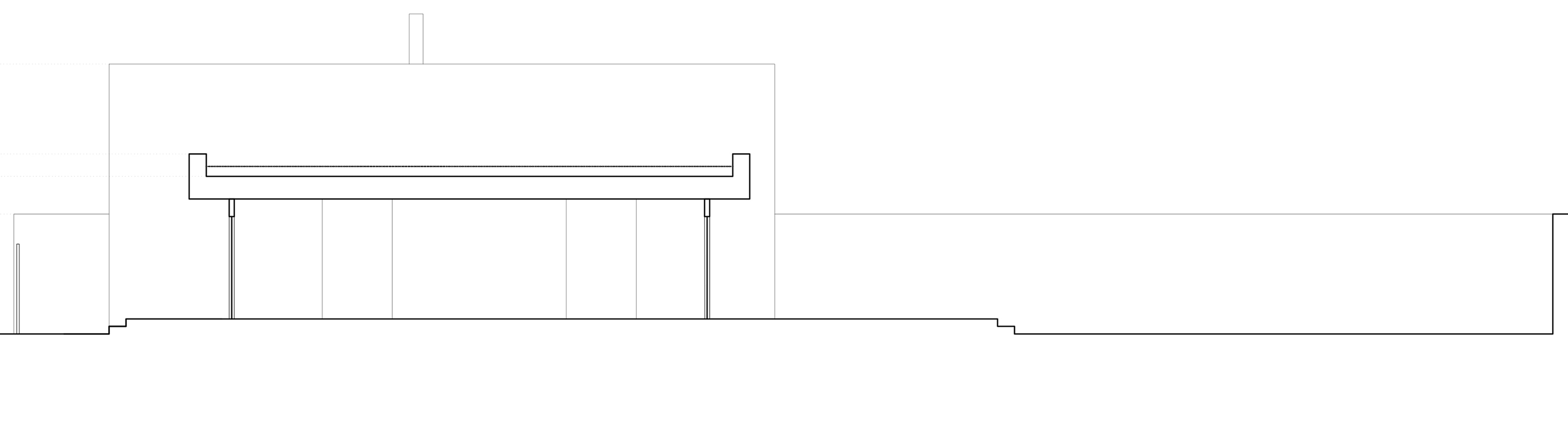 OOIIO Architecture's Casa ARM appears cut in half by a recessed entrance