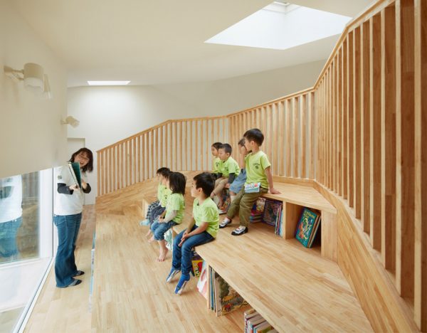 MAD transforms Japanese house into kindergarten with a two-storey slide