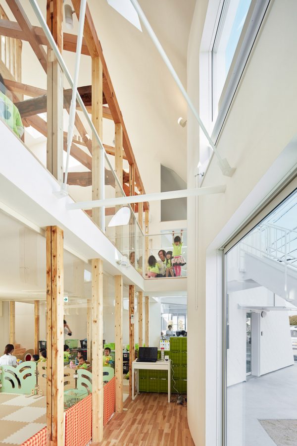 MAD transforms Japanese house into kindergarten with a two-storey slide