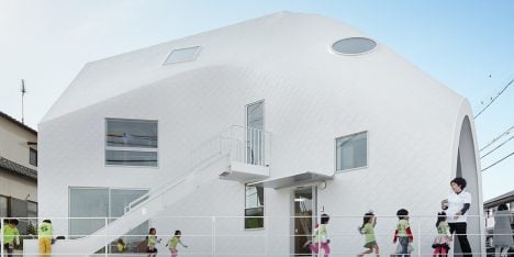 MAD transforms Japanese house into kindergarten with a two-storey slide