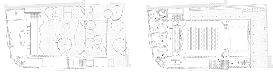 Ruined "cultural palace" in Romania revived by architect Vlad Rusu