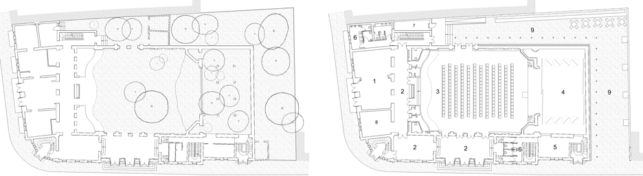 Ruined "cultural palace" in Romania revived by architect Vlad Rusu