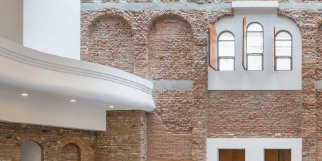 Ruined "cultural palace" in Romania revived by architect Vlad Rusu