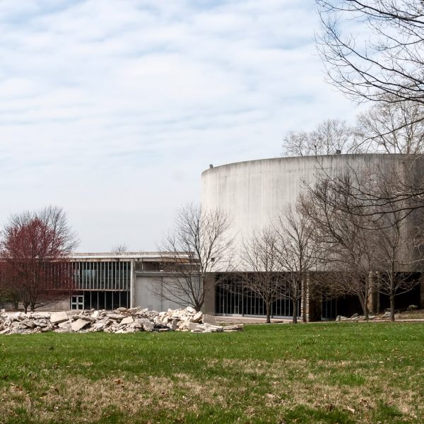 Cyclorama Building, Gettysburg National Military Park, by Richard Neutra, 1962