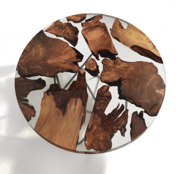Riva 1920 designs symbolic Earth-shaped table for World Trade Center
