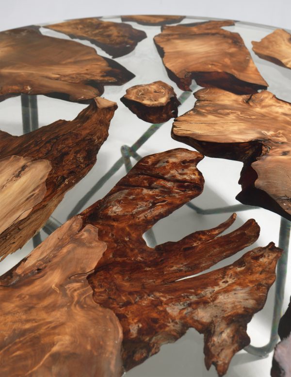 Riva 1920 designs symbolic Earth-shaped table for World Trade Center