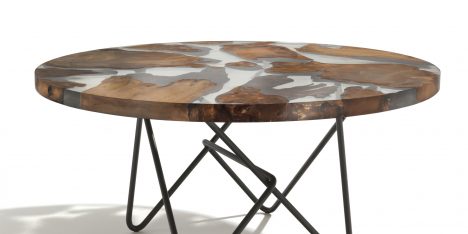 Riva 1920 designs symbolic Earth-shaped table for World Trade Center