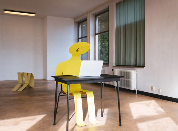 Jean Jullien opens first sculpture exhibition in Ghent's Dift Gallery