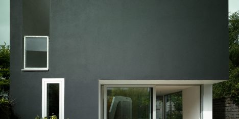 Folding House by A2 Architects cranks and folds along a narrow site