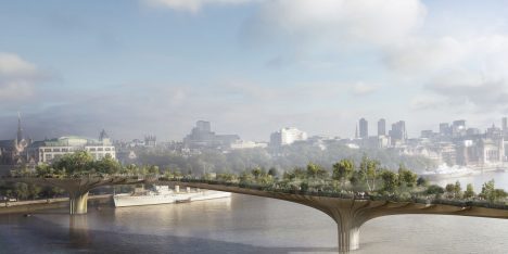 Garden Bridge design by Thomas Heatherwick