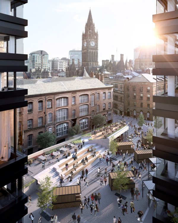 Ryan Giggs and Gary Neville unveil Manchester skyscraper plans by Make Architects