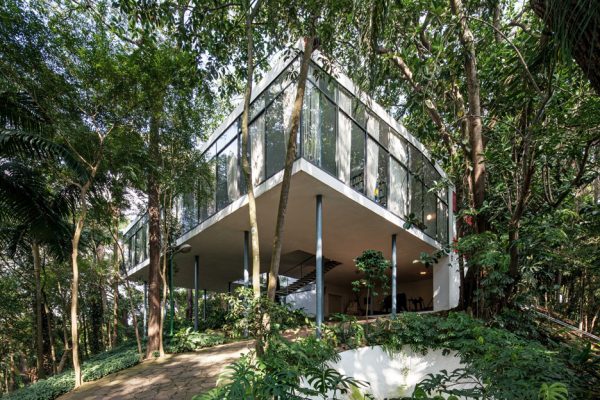 Casa de Vidro, Brazil, by Lina Bo Bardi