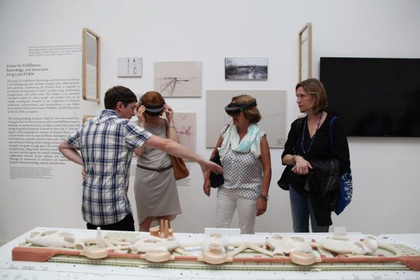 Hololens at Venice Architectue Biennale 2016 by Greg Lynn