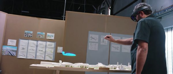 Hololens at Venice Architectue Biennale 2016 by Greg Lynn