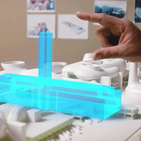 Hololens at Venice Architectue Biennale 2016 by Greg Lynn