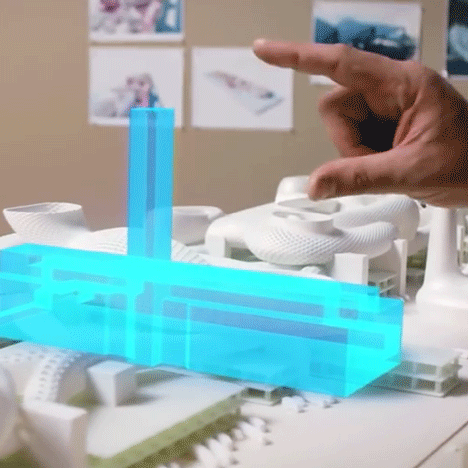 Hololens at Venice Architectue Biennale 2016 by Greg Lynn