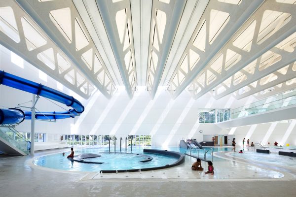 Guilford Aquatics Centre by Bing Thom Architects
