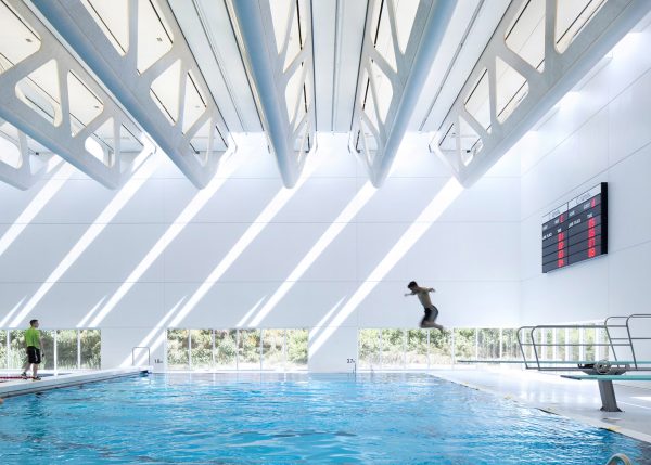 Guilford Aquatics Centre by Bing Thom Architects