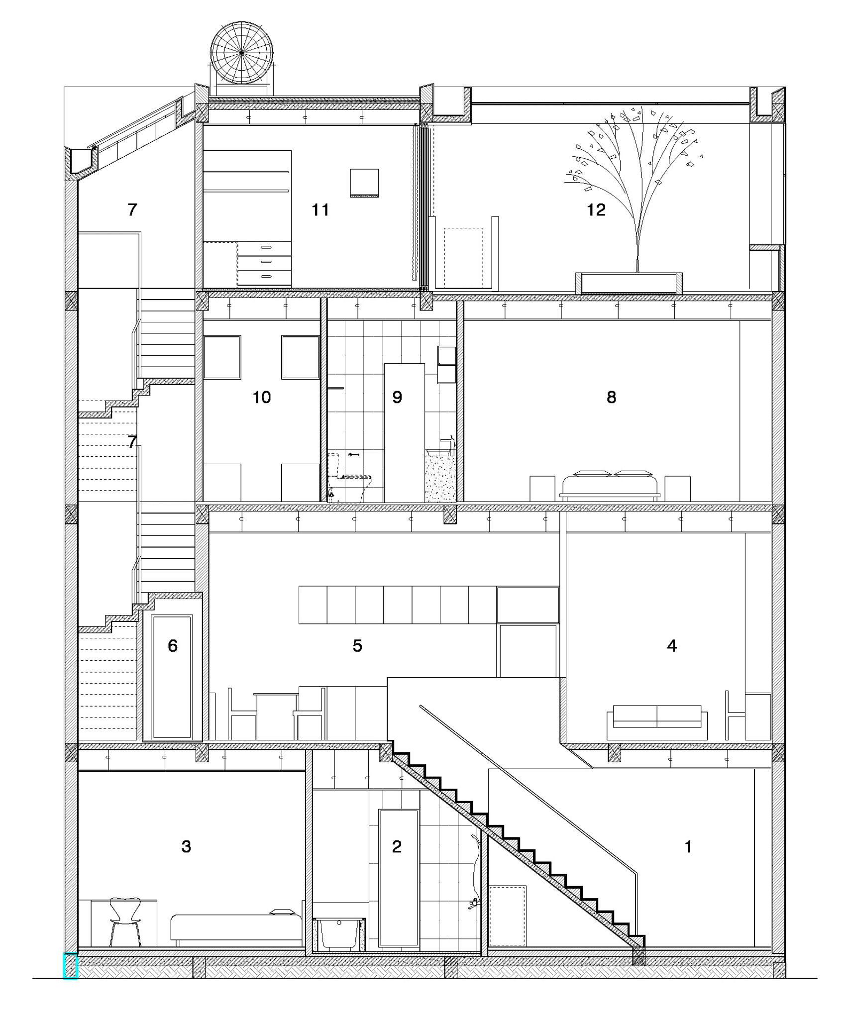Hem House in Vietnam by Sanuki Daisuke