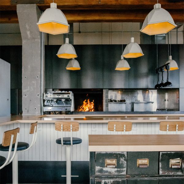 Appareil Architecture transforms old Montreal factory into contemporary restaurant
