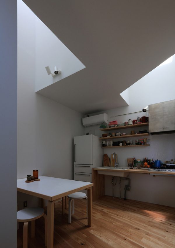 Four-metre-wide House in Hommachi built in Tokyo by Atelier HAKO Architects